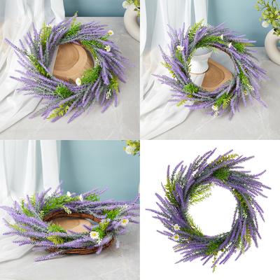 Artificial Flower Wreath with Eggs and Blooms Handmade Garlands for Home Wall and Garden Decorations Door Hanging