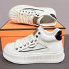 Fashion high-top board shoes women's new little white shoes casual sports versatile platform biscuit shoes