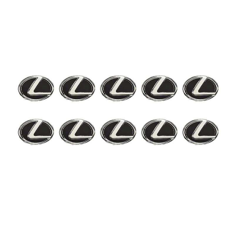Car Remote Key Emblem Sticker Aluminum Keys Decoration Decal For Lexus F SPORT ES RX NX LS UX LM LX GX LC RZ IS CT GS RC HS SC