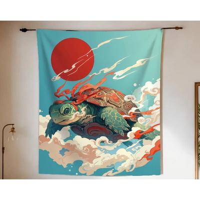 Japan, Original Art, Turtle Tapestry