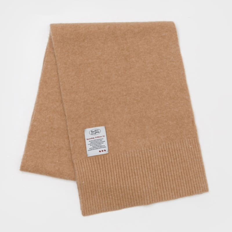 RECLOW RECLOW Wool Touch Knit Muffler Beige