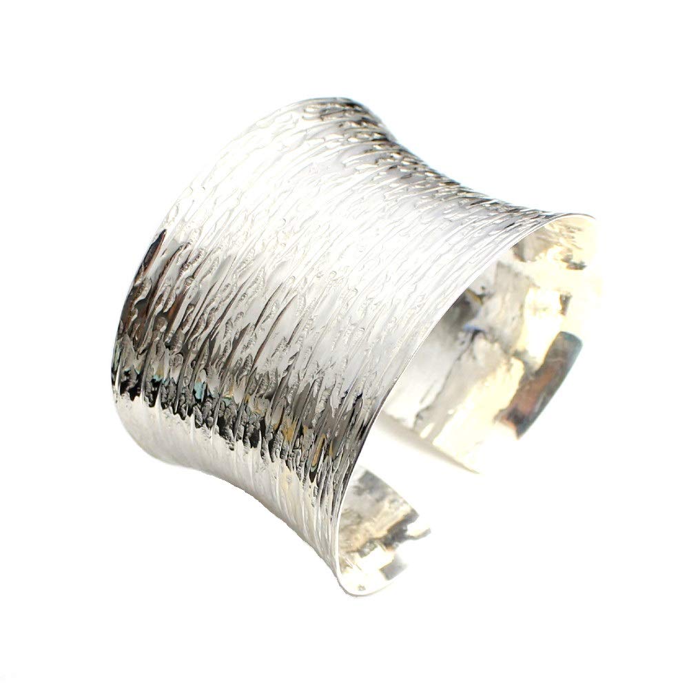 Carmelo World Accessories Karen Silver Bangle for Women