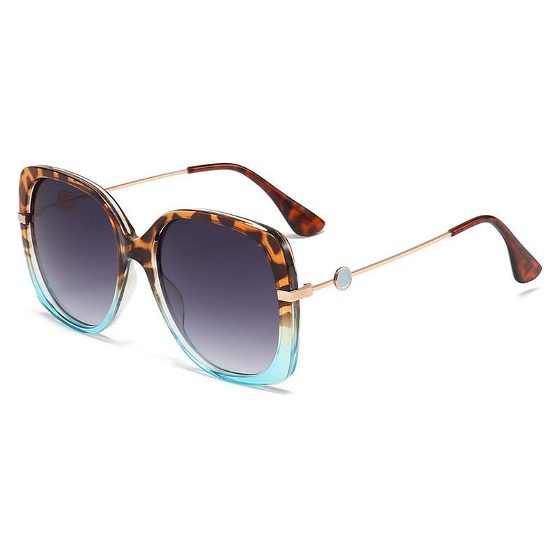 European American Style Oversized Sunglasses Fashionable Chic Model Runway Sunnies StyleE