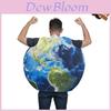 Costume Cosplay Terre d'Halloween Pour Adultes et Enfants en Tissu Polyester Pour Fête de Jeu Déguisement