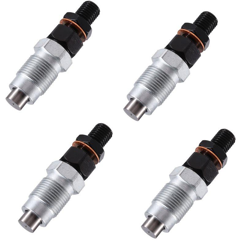 

For Kubota V3 V3300 V3600 T V3800 Fuel Injector 4Pcs Set- Part Numbers 1C010-53010 1C010-53900