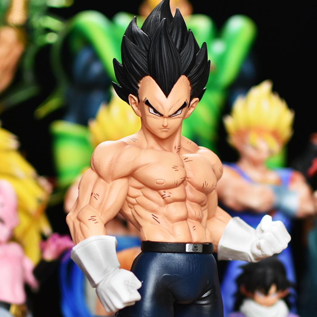 28.5cm/11.2in Anime Dragon Ball Z Vegeta Figure ZL Vegeta Action Figure Collectible Statue Model Toy Gift