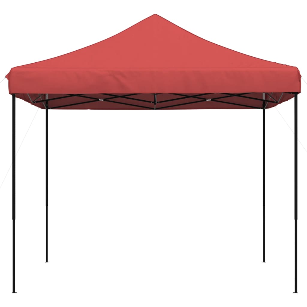 Foldable Pop Up Party Tent Burgundy Red 292 X 292 X 315 Cm