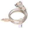 USB to Serial Adapter Industrial Grade Metal Shell USB Serial 9 Pin RS‑232 Serial Converter Cable