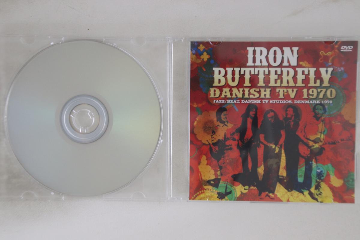 

DVD IRON BUTTERFLY - Danish Tv 1970 NONE NOT ON LABEL Unknown Rock Used