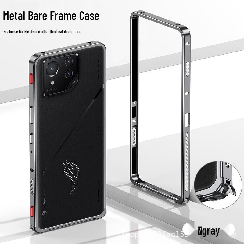 

Seahorse Buckle Metal Cooling Case for Asus/ROG8/ROG8 Pro - Anti-Fall Protection Asus ROG8 Pro