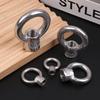 304 Stainless Steel Japanese Eye Nuts M6 M8 M10 M12 M16 Lifting Rings Marine-Grade Hardware Rigging Hoisting Industrial