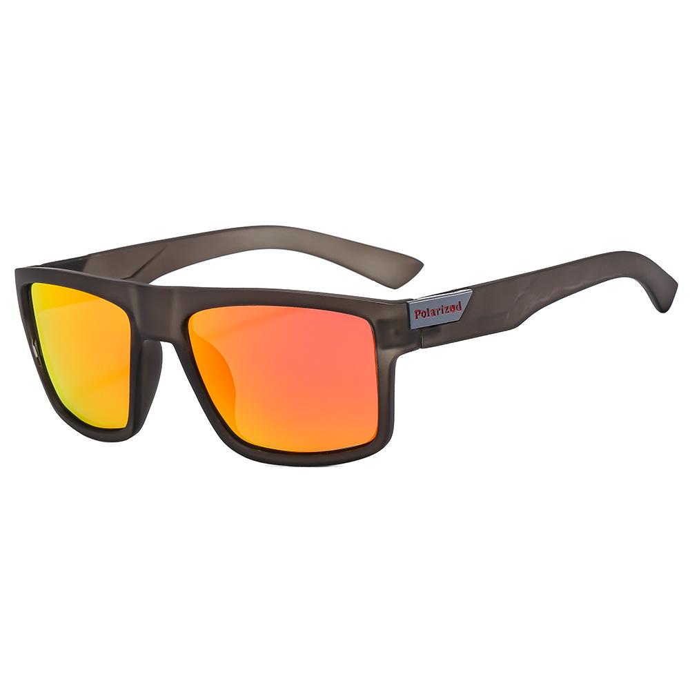 

GM LUMIAS Vintage Polarized Sunglasses for Men New Square Outdoor Cycling Goggle Trendy Mirror UV400 Protection Sports Shades