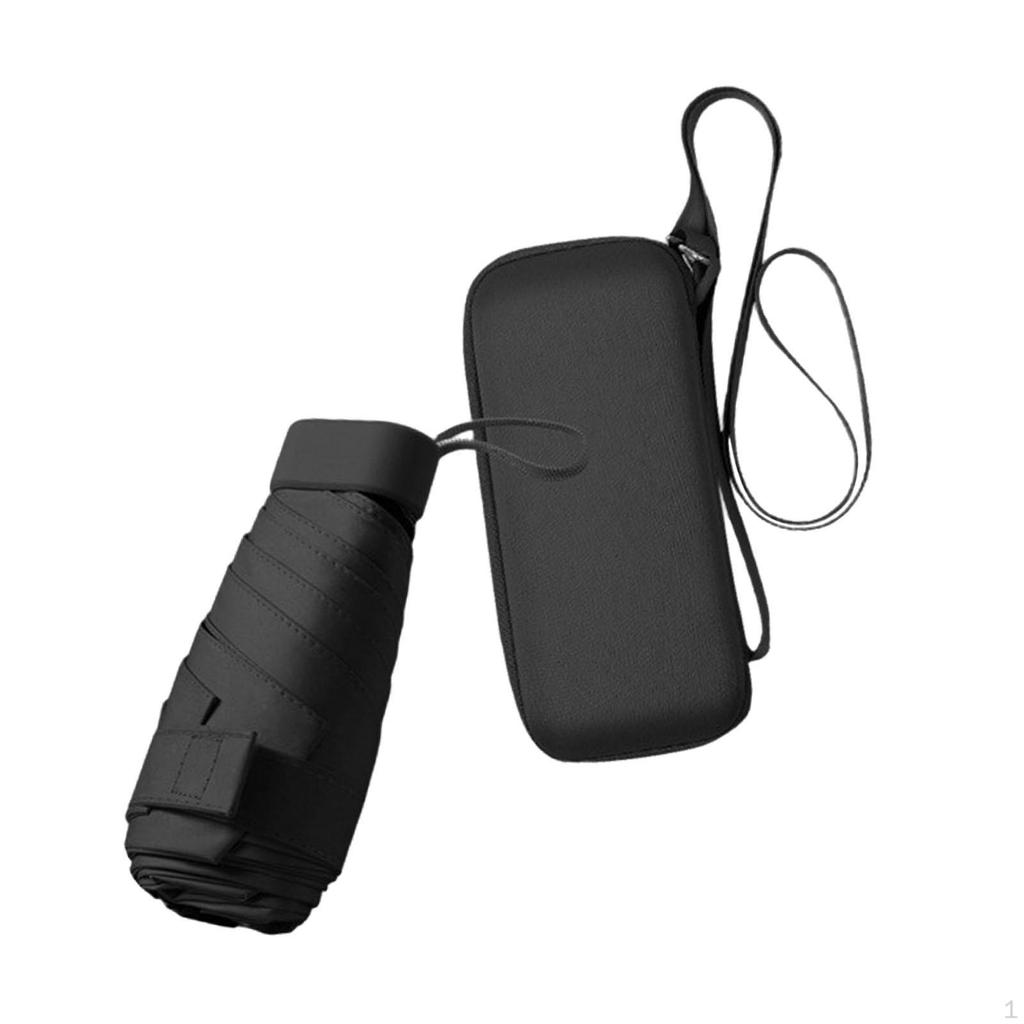Folding Umbrella Compact Travel Sun Protection for Outdoor Activities Trips