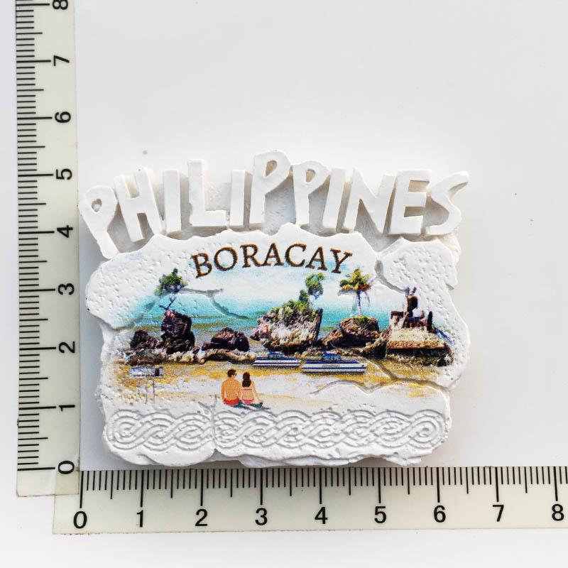 

Азия Филиппины Туристический сувенир Магниты на холодильник Украшения Изделия ручной работы Магнитная коллекция на холодильник Подарок