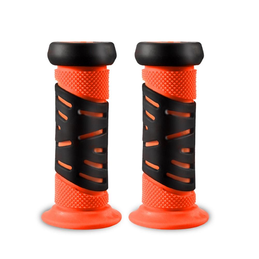 2PCS Rubber Grip Handle Bike Handlebar Grips Cover Anti-skid Bicycle Tricycle Skateboard Scooter For Children Kids MTB Bike Part
