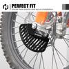 Front Brake Disc Guard & Right Fork Guard For KTM EXC 300 EXCF 350 SXF 450 XCW 300 For Husqvarna TE 300 FE 350 GasGas EC 300 250