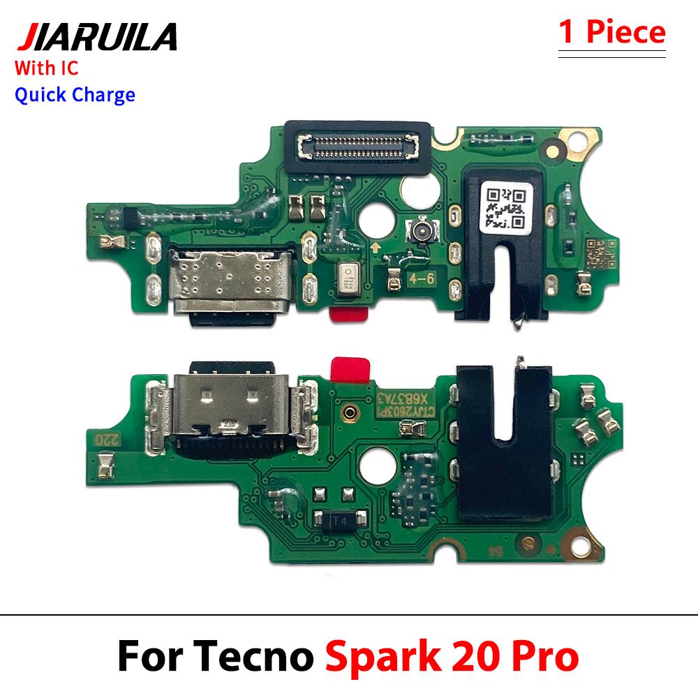 Usb Dock Charger For Tecno Spark 11 Pro Spark 11c BG7 Spark Pro Plus KG7 Charging Board Module Flex Connector Ports
