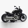 1: 12 Scale Pull Back Motorcycle Toy with Music Light Alloy Motorcycle Model for Boys Girls