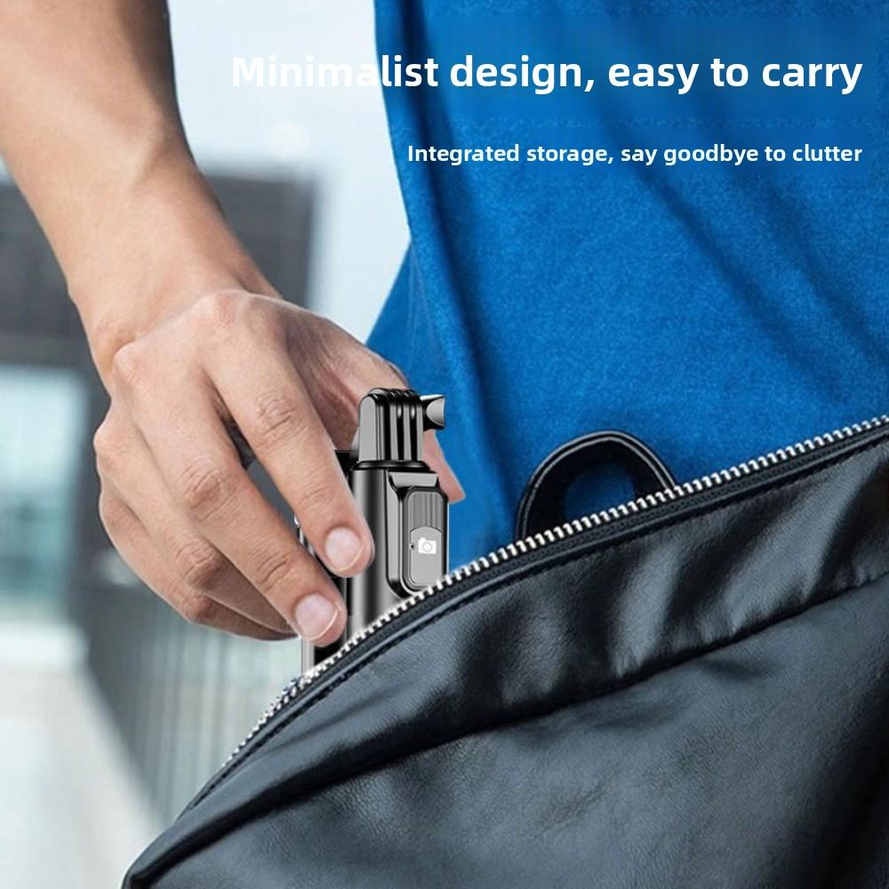 Portable Telescopic Selfie Stick Tripod Selfie Stick Stand Bluetooth Selfie Stick  Live Broadcast