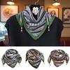 1Pc Neck Brace 2026 Magnetic Clasp Gift Scarf Versatile Triangular Bandage Warm Pony Pattern Cotton