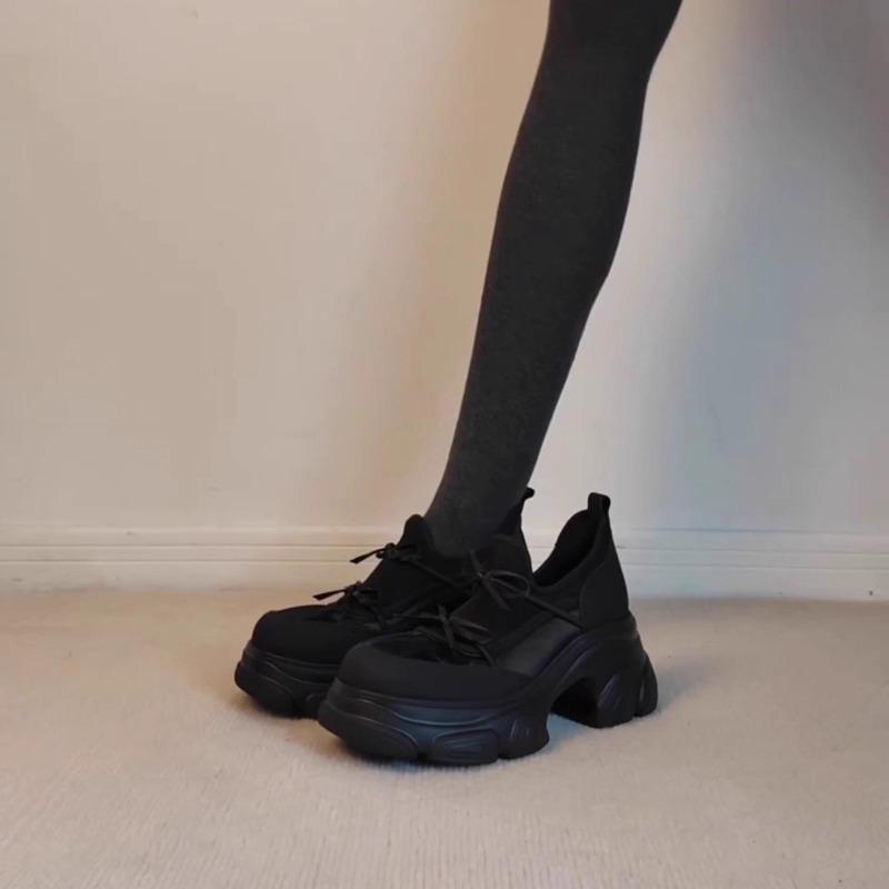 Women's Sport  Thi Bot Dad   Knot Running oes Ballet Sle Heightening Casual oes for Women