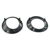 Ongeverfde Zwarte Mistlamp Cover Trim Voor BMW X3 E83 LCI 2007 2010 Voor Links Rechts Deel # 51113423789 51113423790