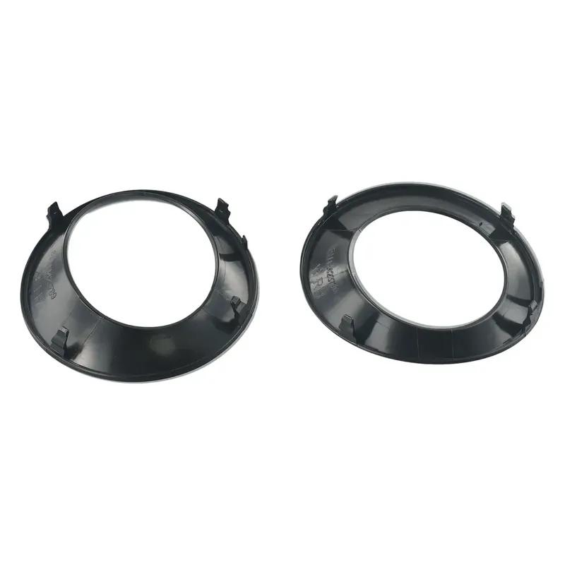 

Unpainted Black Fog Light Cover Trim For For BMW X3 E83 LCI 2007 2010 Front Left Right Part # 51113423789 51113423790