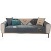 Modern Chenille Sofa Cover Wheat Head Embroidery Anti-slip Slipcover Universal Couch Mat for Living Room Four Season