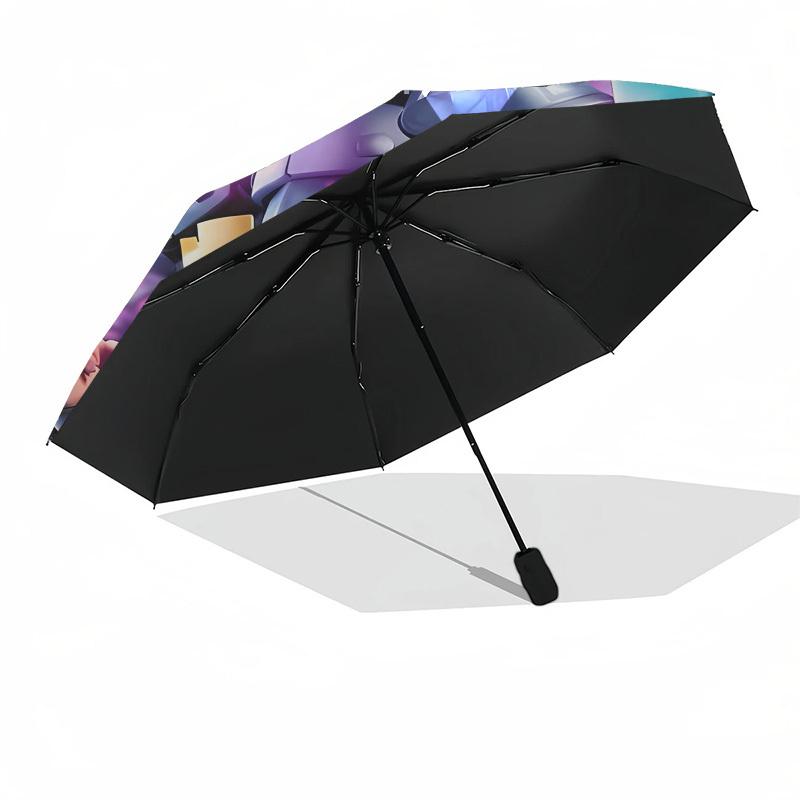 Clash Royale, Royal Battle Automatic Opening and Closing, 8 Rib Structure Portable Umbrella, Suitable for Men and Women In All Seasons Perf