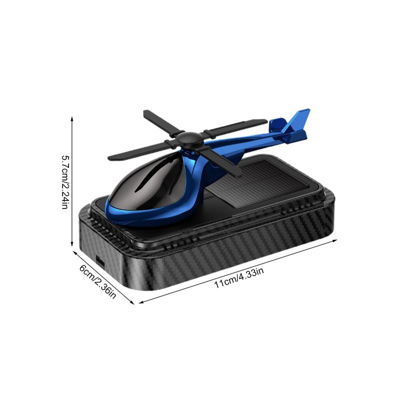 Araba Güneş Enerjili Hava Spreyleri Helikopter Güneş Enerjili Araba İçi Otomatik Dönen Dekorasyon Yaratıcı Hava Temizleyici Araba Dekorasyon Aksesuarları