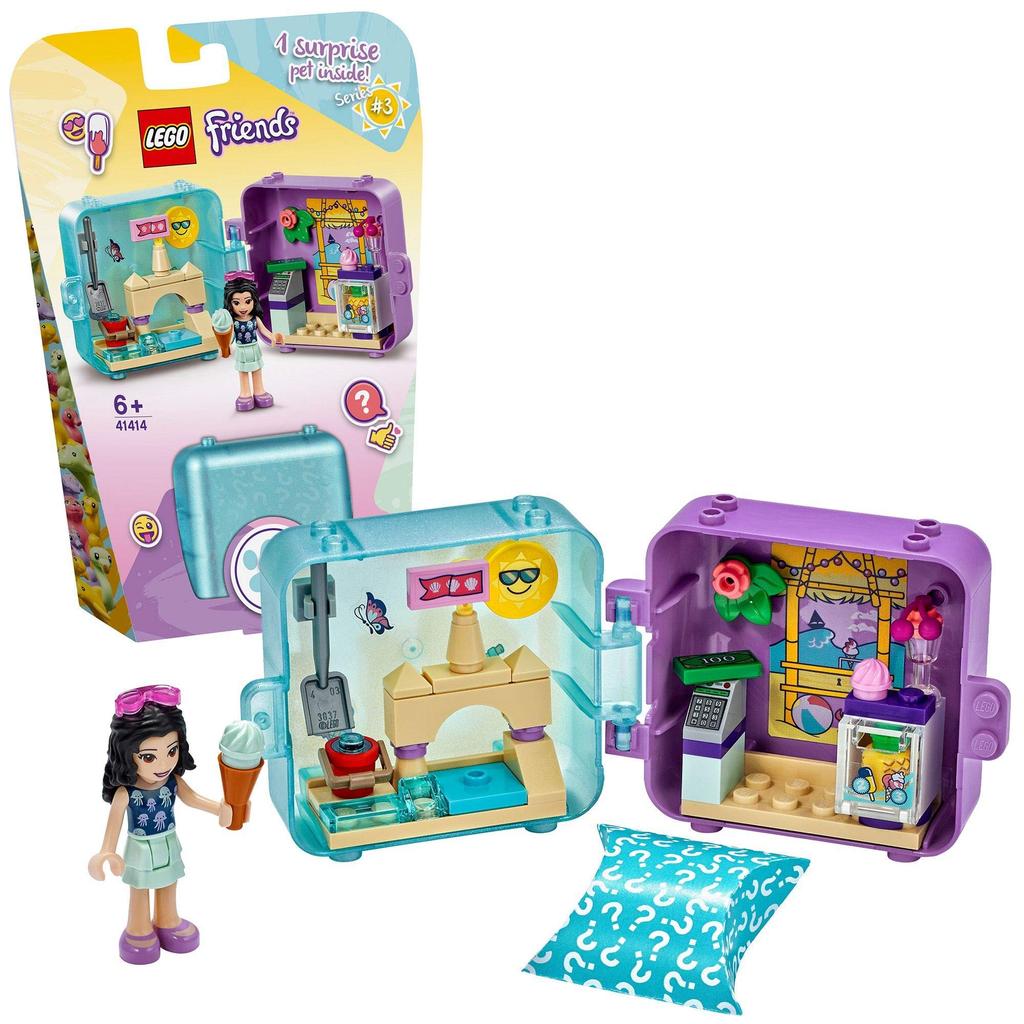LEGO Friends Cubies Vacanță de vară 41414 - Emma's