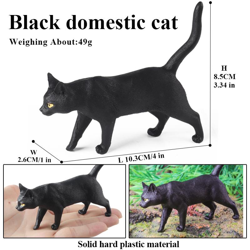 Oenux Katzenmodell Siam Devon Rex Sphynx Ragdoll Perser Actionfigur Katze Kätzchen Stummelschwänze Figur Niedliche Dekoration Kinderspielzeug Geschenk