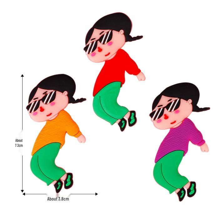 Mother's Day Cake Decor: Cute Mom & Bestie Ornaments - Internet Celebrity Duck Plug-in.