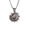Colar Pingente Retro Sol Lua Estrela Beijo Casal Tendência da Moda Joias Casuais Literárias Acessórios Presente de Memória