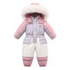 -30 Grad Kinder Wintermantel Verdicken Baby Strampler Warm Kinder Skianzug Wasserdicht Jungen Overalls Mit Kapuze Baby Mädchen Schneeanzug 1-5 Jahre
