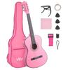 Classical Guitar, 960 Mm, Wood Classical Guitar Starter Kit for Beginners, with Nylon Strings, Gig Bag, Strap, Tuner, Extra Strings, Picks