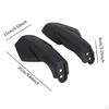 2Pcs Motorcycle Hand Guards Handle Protector Cover Easy to Install Windproof Handlebar Guard,