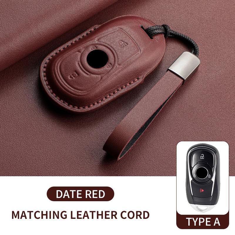 Leather Car Flip Key Case Cover For Buick Lacrosse Envision Excelle Encore Regal Enclave Verano Sportback Tourx Cars Key Shell