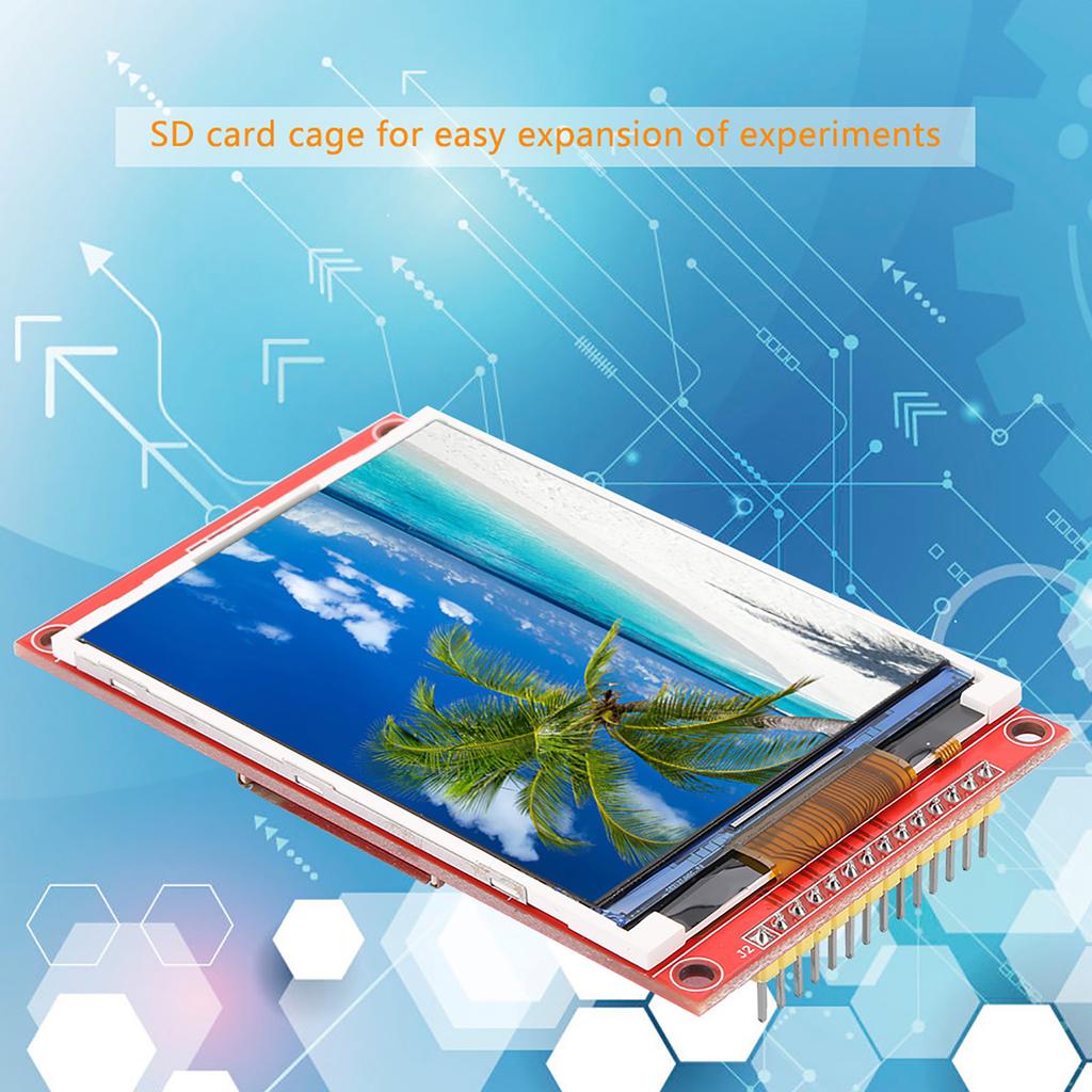 3.2 Inch 240*320 LCD Display Module with Memory Card Cage ( with Touch Function)