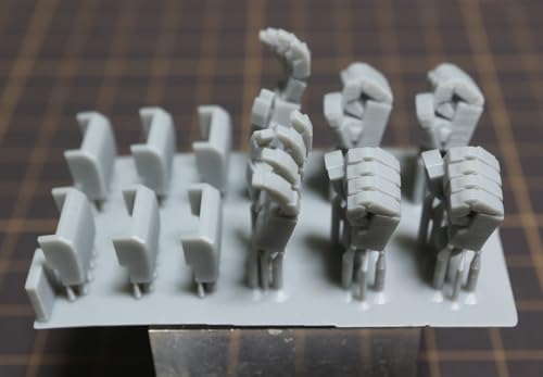 Idola Solid Hand, Square Finger, Medium, 1/144 Scale Plastic Model Parts, IDOLA08 (Robot)