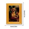 3D Wooden Photo Frame Poster Refrigerator Magnet - Creative and Quirky Decorative Magnet