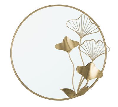 Wall Mirror With Flower 75X3.5X72 Cm