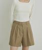 Aejeuipeu Louis Half Pants (Beige)