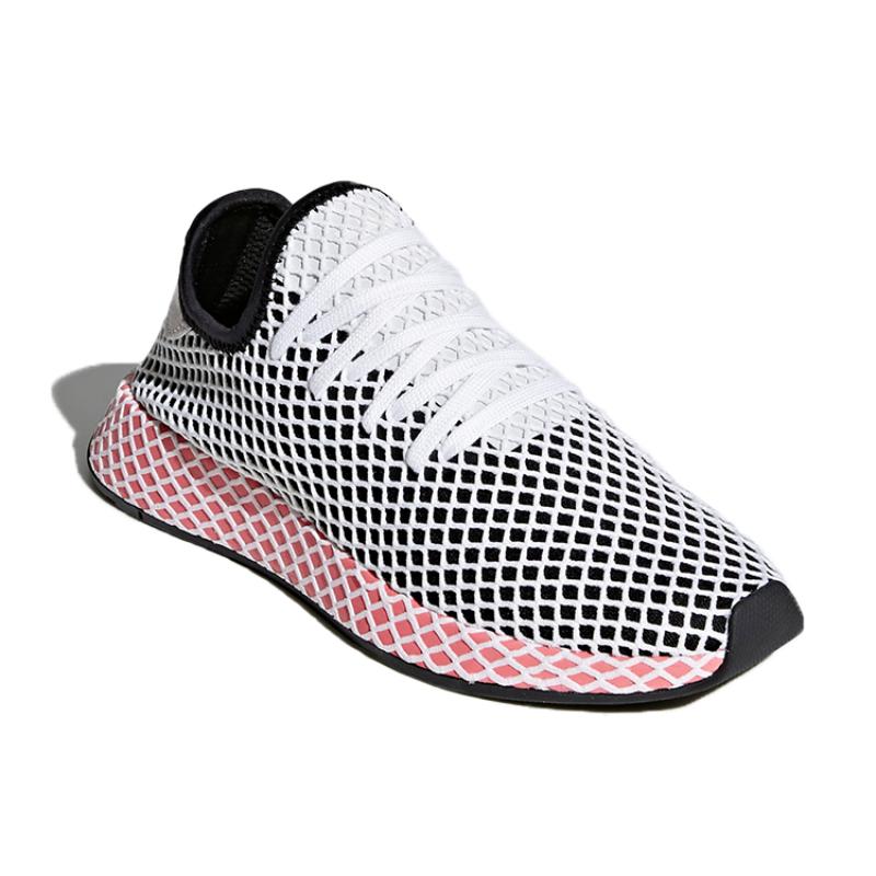 adidas Women's Deerupt 'Black Pink Rose' Women's Sneakers CQ2909
