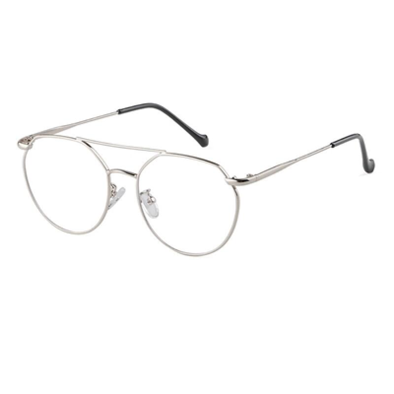 

LK9806 Blue Light Blocking Glasses Frame_C2 SILVER