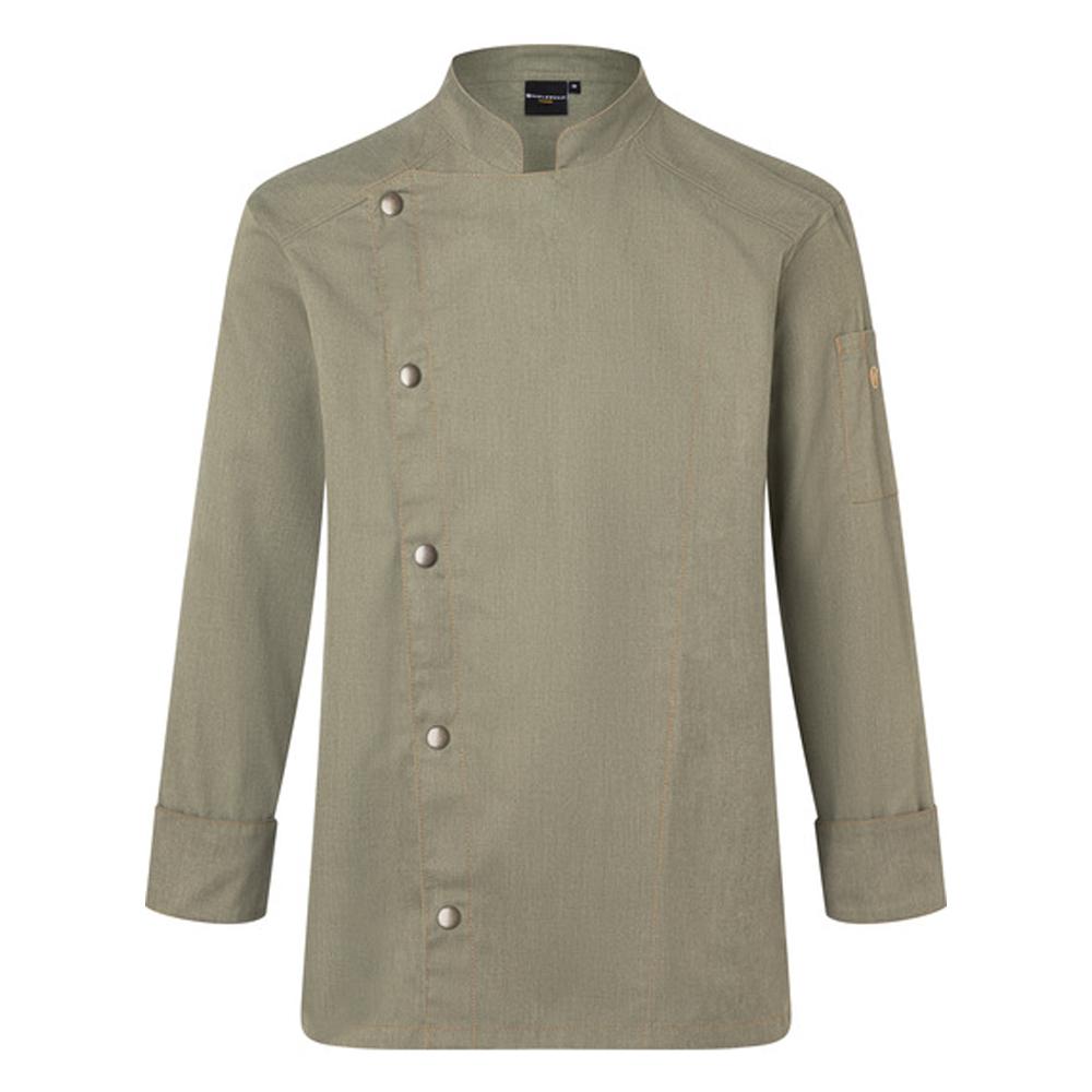 Unisex Adult Jean Style Stitching Chef Jacket