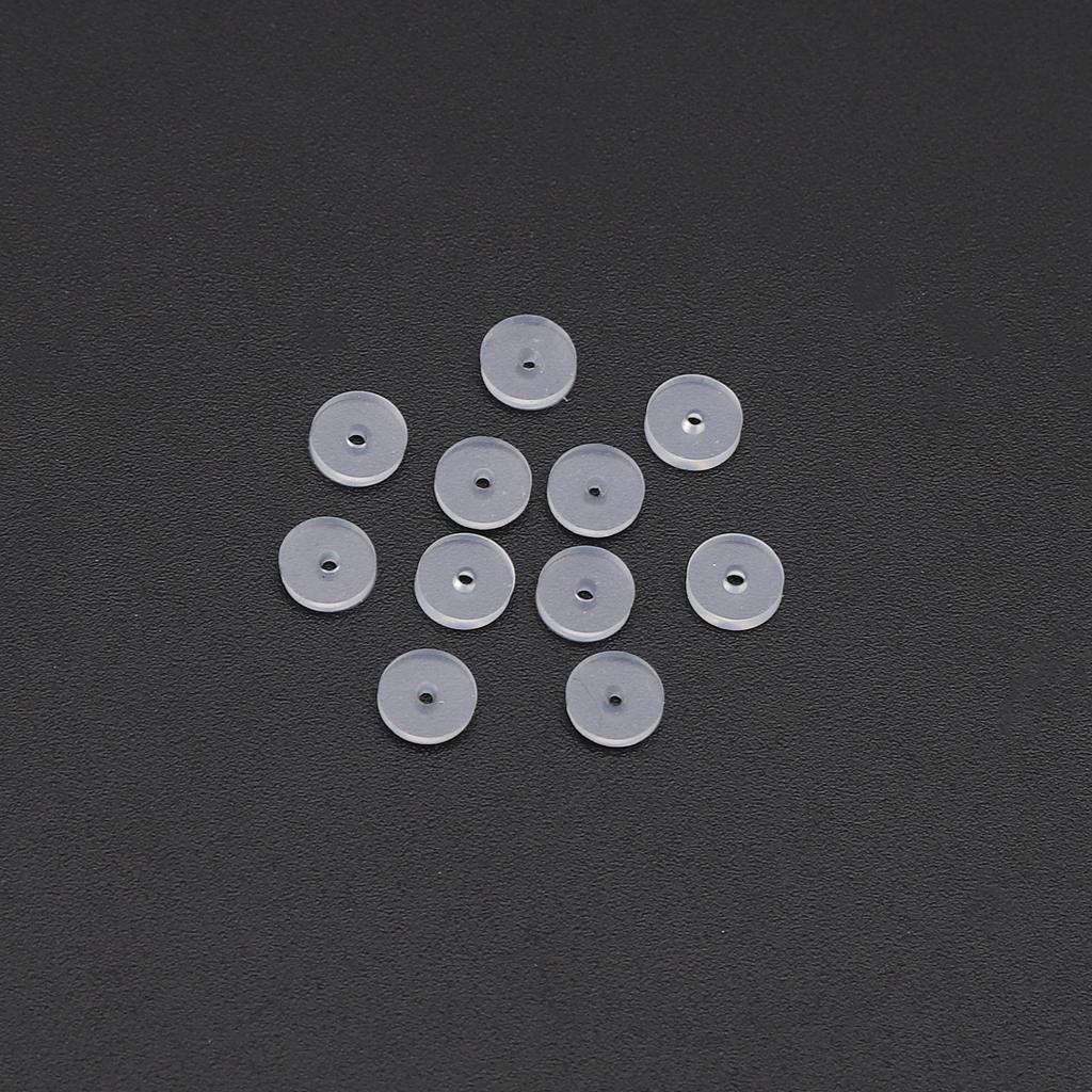 6-50Pcs Silicone Transparent Environmentally Friendly Ear Pads Ear Accessories