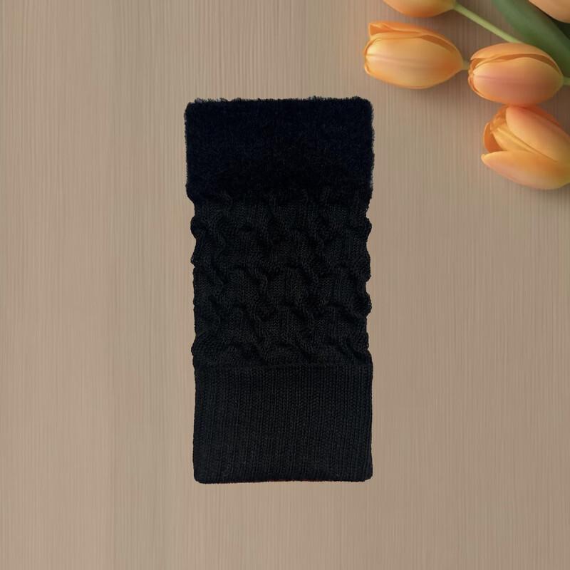 Unisex Knit Half-Finger Warm Gloves