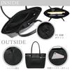 Guccio Leather: High-quality Genuine Leather Tote Bag for Men and Women. Large Capacity, Fits A4 and 14-inch Laptops. A Simple, Unisex Shoulder Bag
