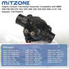 MITZONE Engine Coolant Thermostat Assembly Compatible with BMW E90 E92 E60 E83 323i 325i 328i 330i 335i 525i 528i x3 Z4 128i Replace 11537549476